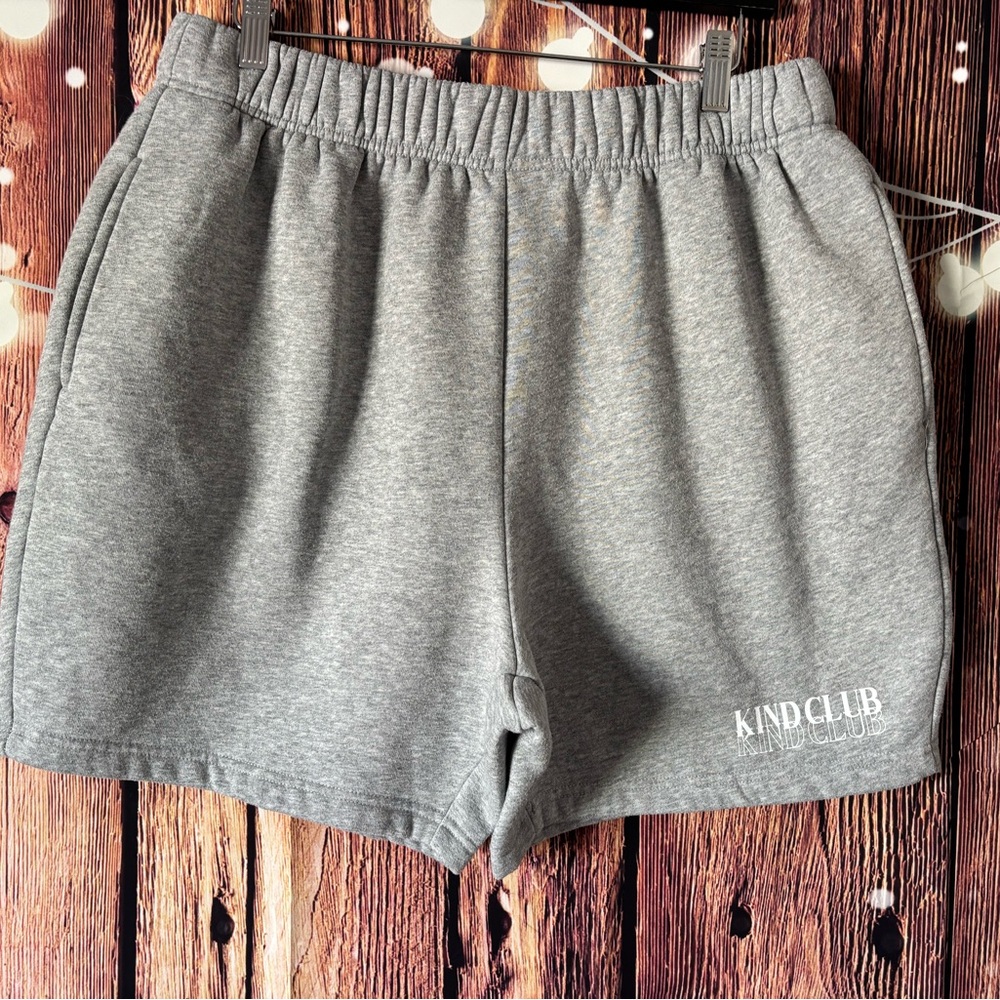 Brunette The Label Gray Athletic Shorts